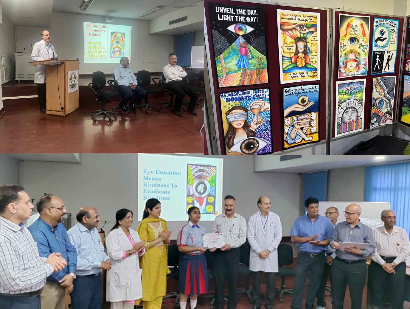 EYE BANK, ADVANCED EYE CENTRE, PGIMER & LIONS CLUB CHANDIGARH